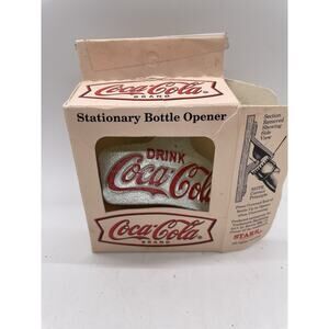 Wall Mounted bottle opener, Coca-Cola logo, New Open Box